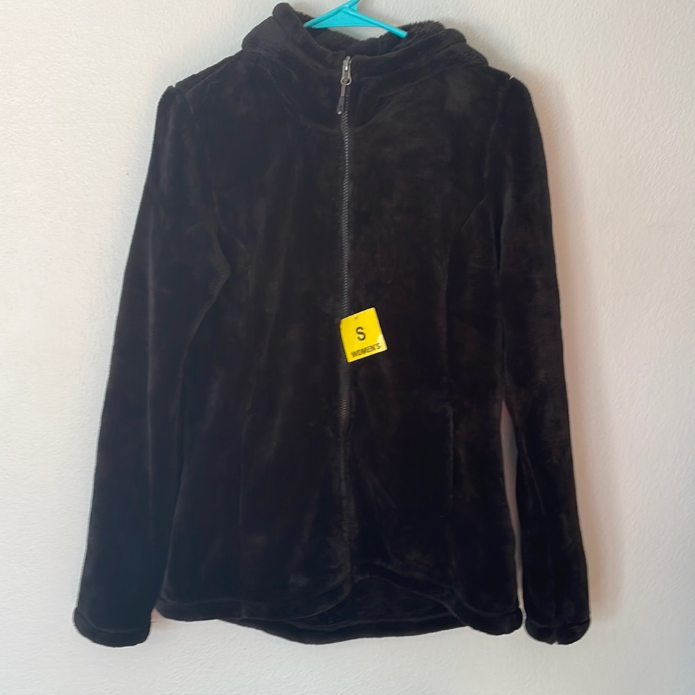 32 Degrees Heat Women’s Luxe Fur Hooded Full-Zip - Sz S